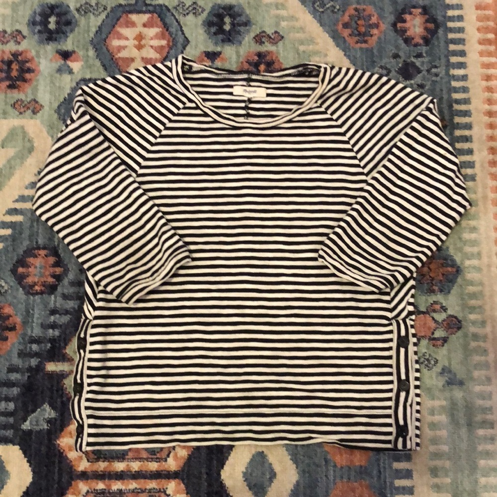 Madewell 3/4 sleeve top